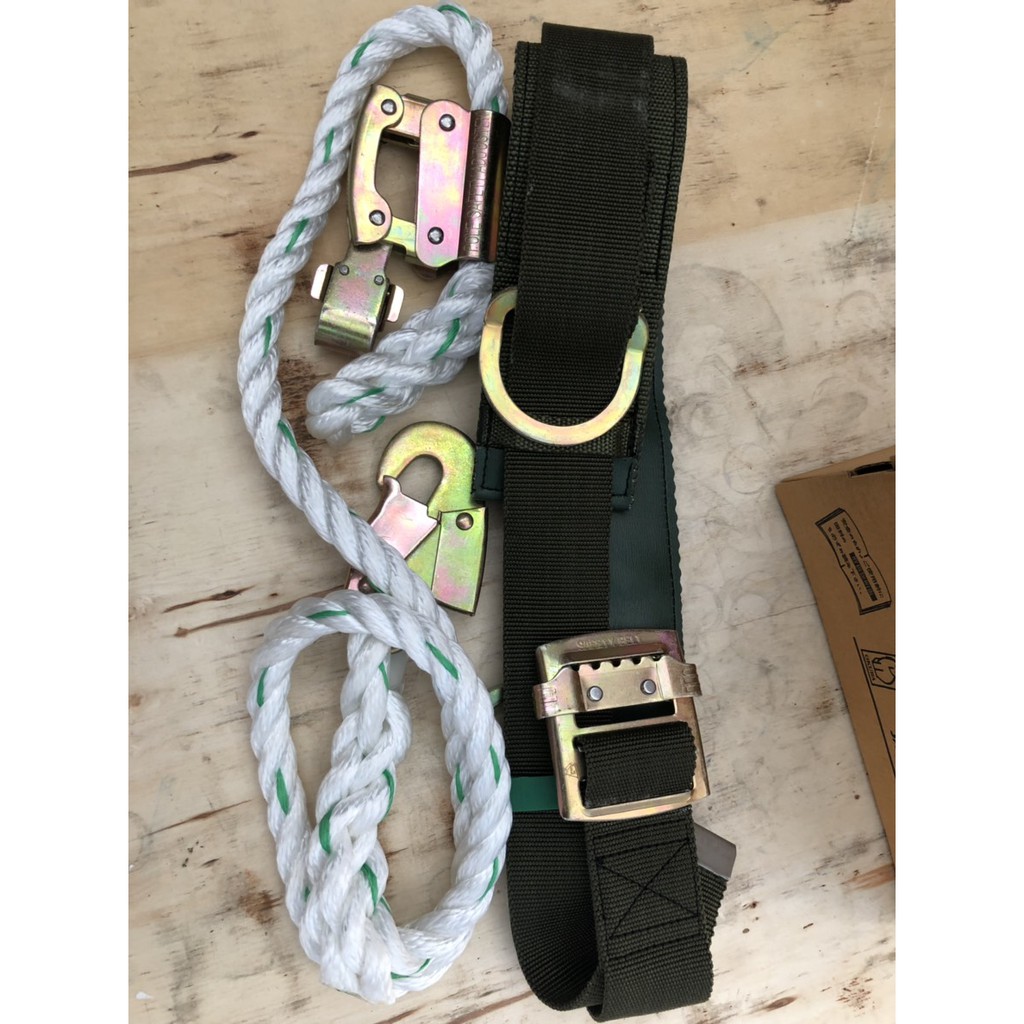 ภาพสินค้าโค้ดINC3LEL3ลด30เข็มขัดนิรภัยปีนเสาไฟฟ้า Safety Belt ยี่ห้อ OKURA รุ่น 57C จากร้าน klongtom9 บน Shopee ภาพที่ 5