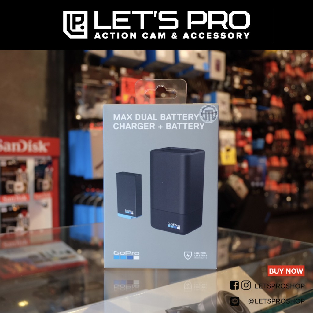 GOPRO MAX Dual Battery+Battery Shopee Thailand