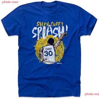 ราคาต่ำสุด!!photo man เสื้อGolden State Warriors 500 LEVEL Steph Curry Shirt - Steph Curry Splash เสื้อยืด coupleS-3XL