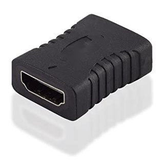 ตัวต่อกลาง ข้อต่อกลาง สัญญาณทีวี หัวตัวเมีย 2 ด้าน Video Signal Extender Connector Converter Female (F/F) ไม่มีภาคขยาย