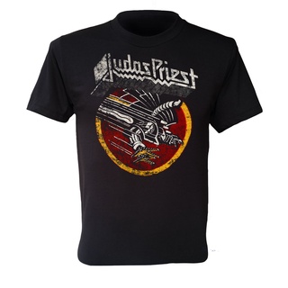 [S-5XL] 【Classic Fashion】gildan เสื้อยืดแขนสั้น ผ้าฝ้าย 100% พิมพ์ลาย Judas Priest Screaming For Vengeance Uk Heavy Meta