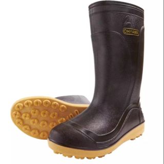 ราคาOhyama รองเท้าบูท รองเท้ายาง รองเท้ากันน้ำ คละสีเข้ม (เบา ฟู นุ่ม ไม่กัดเท้า) รุ่น B002 ออกใบกำกับภาษีได้