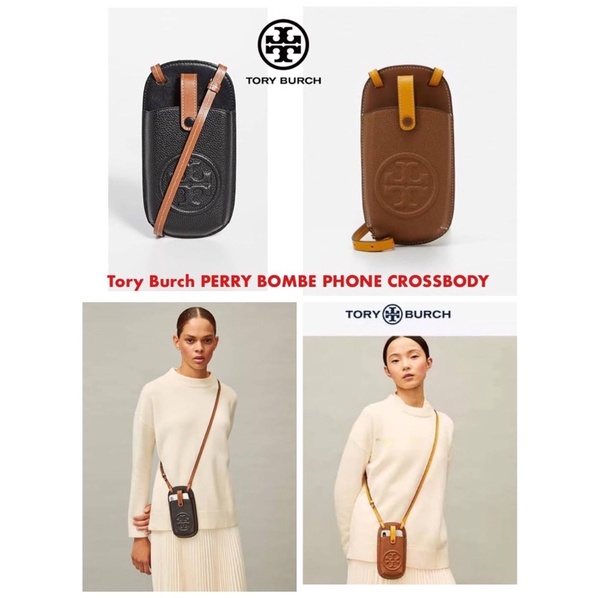 Tory Burch PERRY BOMBE PHONE CROSSBODY Shopee Thailand