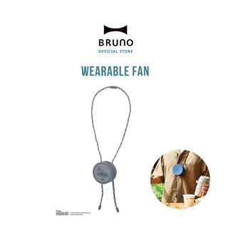 BRUNO Wearable fan - BDE041 - พัดลมพกพา ลาย SNOOPY &amp; MOOMIN พัดลมคล้องคอ