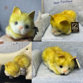 น้องแมวหน้าตาออดอ้อน ตาหวาน สำหรับตั้งโชว์ ป้ายห้อย Lovely Stuffed Kitten L. Dream Collection by Sekiguchi Made in Japan