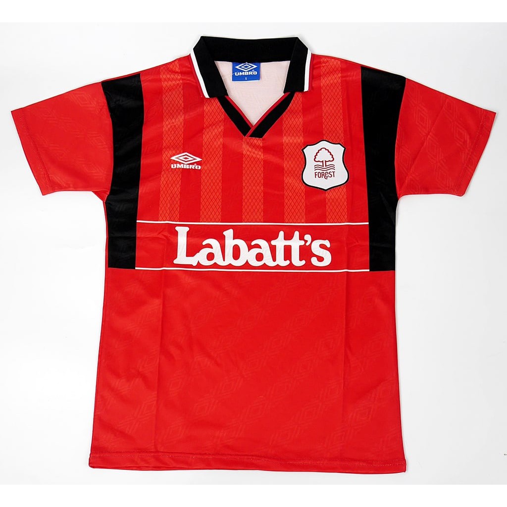 เสื้อทีม Nottingham Forest Home 19941996 Shopee Thailand