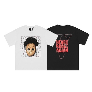 เสื้อยืดVlone T-Shirt Short Sleeve Cotton Printed Fashion For Men And Women.