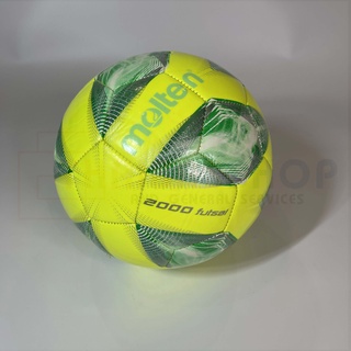 ภาพขนาดย่อของสินค้าลูกฟุตซอล ฟุตซอล futsal molten F9A2000-L เบอร์ มาตรฐาน ลูกฟุตบอลหนังเย็บ 100%