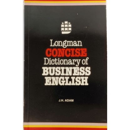 ภาษาอังกฤษ-longman-concise-dictionary-of-business-english-หนังสือหายากมาก