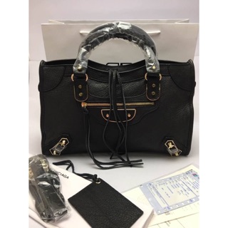 พร้อมส่ง กระเป๋า Baleciaga Hi-end 38cm  goat leather แท้