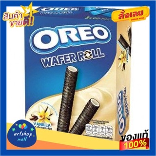 Oreo Vanilla Wafer Roll 54g/โอรีโอ วานิลลา เวเฟอร์โรล 54gแพ็ค 5 กล่อง