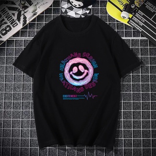 D86เสื้อยืดแขนสั้ง ผ้านุ่มยืดได้ใส่สบายฯ ลายแฟชั่งสวยน่ารักใส่ได้ทั้งชายและหญิง