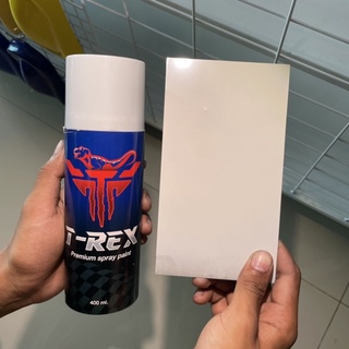 สีสเปรย์ T-REX  Permium Spray Paint สีขาว รหัส T-01