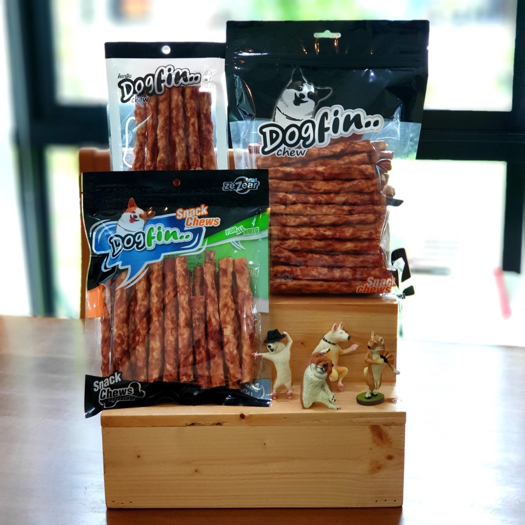 Dogfin ครั้นชี่นมเคลือบตับ เนื้อ ไก่ รวมรส | Shopee Thailand