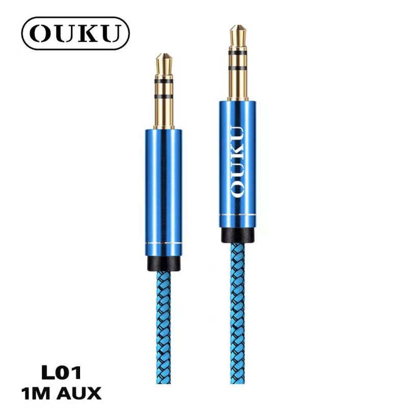 สาย-aux-3-5mm-ouku-l01-สายยาว-1m-ใช้งานร่วมกับโทรศัพท์มือถือแจ็ค-3-5-มม-มีให้เลือกหลายสี-ส่วนใหญ่เช่นโทรศัพท์-mp3-คอม