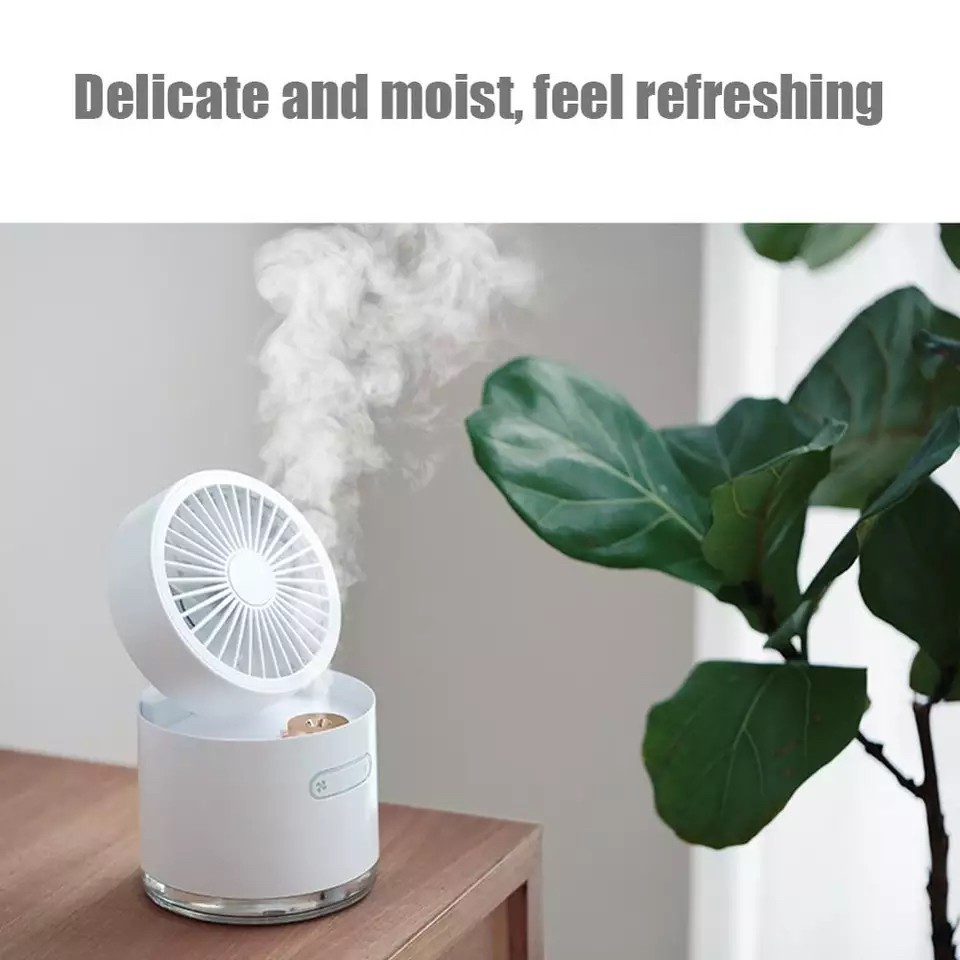 พร้อมส่ง-fan-d22-portable-usb-fan-cooler-air-humidifier-พัดลมไอน้ำ-พัดลม-พัดลมพกพา-พัดลมไร้สาย