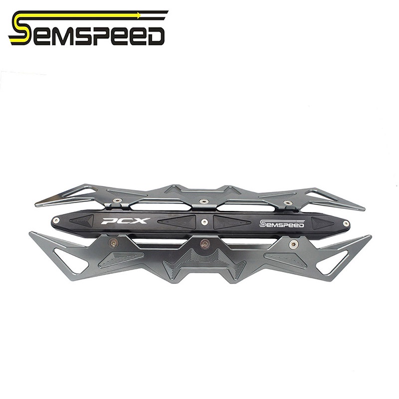 semspeed-ฝาครอบท่อไอเสียรถจักรยานยนต์-pcx-cnc-สําหรับ-honda-pcx-125-160-pcx160-2021-2022