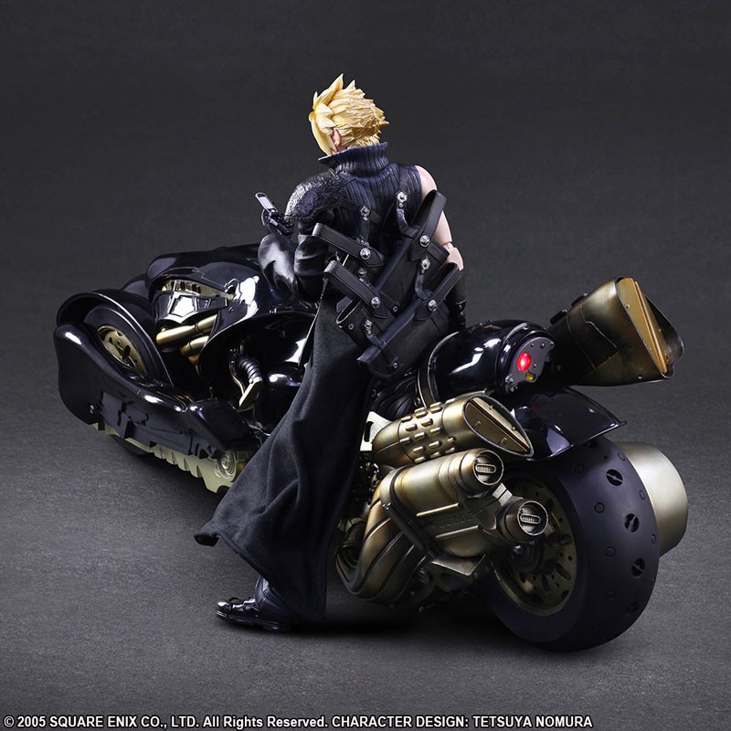 pre-order-จอง-final-fantasy-vii-advent-children-play-arts-kai-cloud-strife-amp-fenrir-อ่านรายละเอียดก่อนสั่งซื้อ