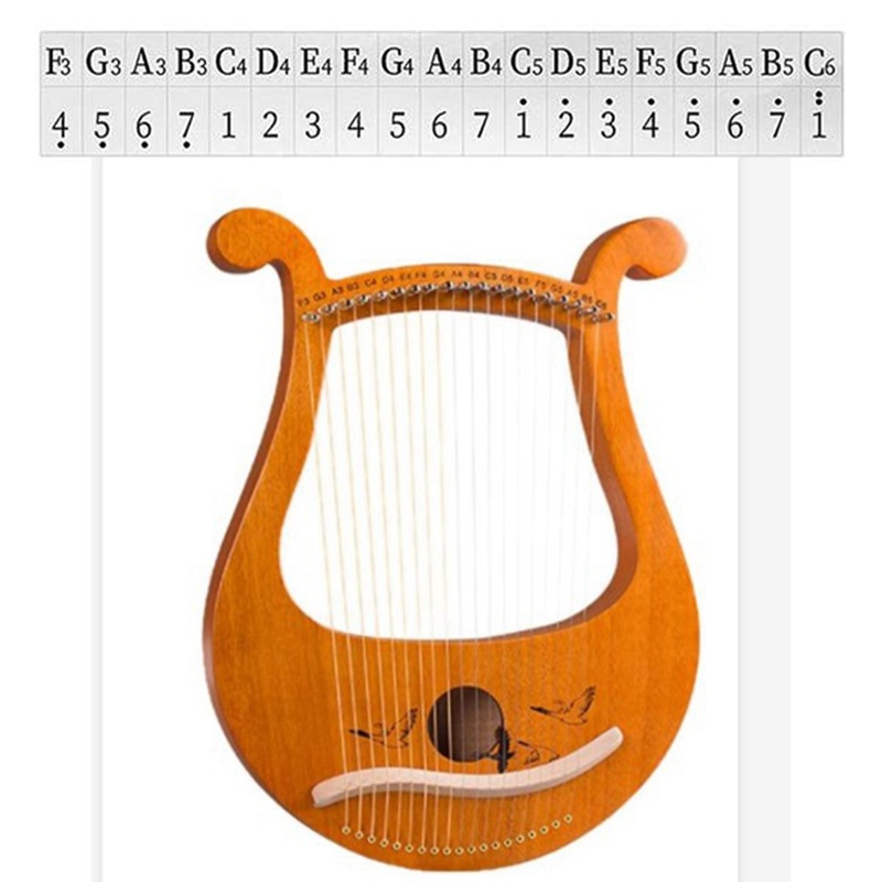 สัญลักษณ์ไวโอลิน-lyre-harp-19-string-19-string-สําหรับผู้เริ่มต้นเล่นเพลง