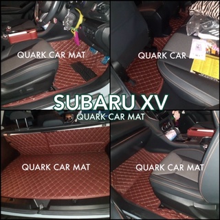 🔥(ฟรีแถม3) พรม6D SUBARU XV รุ่นหนา แท้ ตรงรุ่น เข้ารูป เต็มคัน เพจโรงงานผลิต