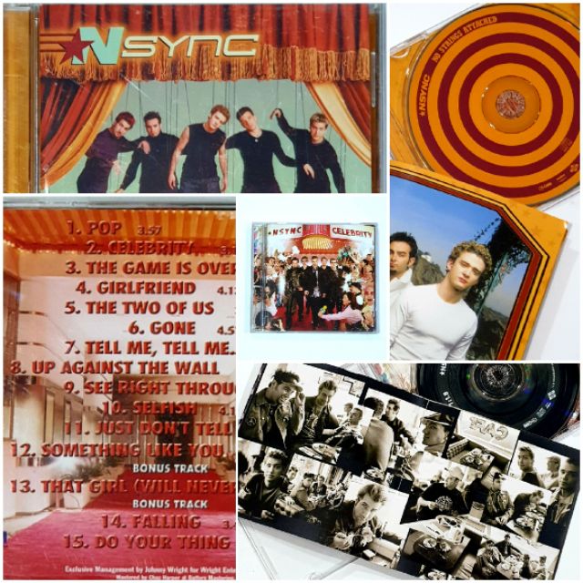 nsync-the-collection-cassette-tape-cd-single-amp-full-alubum-dvd-concert-amp-enhanced-cd