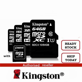 ภาพหน้าปกสินค้าการ์ด Kingston Card Class 10 256 GB Micro SD Card พร้อมอะแดปเตอร์การ์ด ที่เกี่ยวข้อง