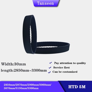 1pc Selling,HTD5M Timing Belts,Rubber Belts,30mm width,Transmission Belts,2850mm,2870mm,2900mm,3060mm,3070mm,3130mm,3300