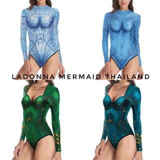 สินค้า ชุดว่ายน้ำแขนยาวกันแดด รุ่น Avatar Neytiri, Mera , Atlanna