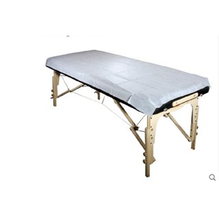 สินค้า ผ้า-กระดาษรองกันเปื้อนสำหรับเตียงนวด50pcs Disposable Spa Massage Bed Table กระดาษรองเตียง กันเปื้อน เตียงสปา สักคิ้ว นวด