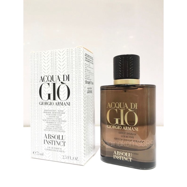 Giorgio armani acqua online di gio absolu instinct