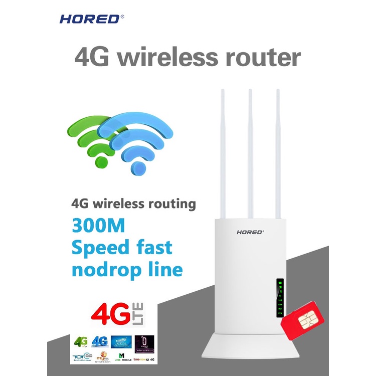 4G Outdoor Router Wifi 300Mbps IP67 พื้นที่ห่างไกล สัญญาณเครือข่าย 4G ...
