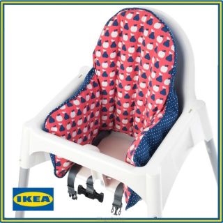 ภาพหน้าปกสินค้าIKEA เบาะรองหลัง เบาะรองเก้าอี้ สำหรับ เก้าอี้ทานข้าวเด็ก highchair ที่เกี่ยวข้อง