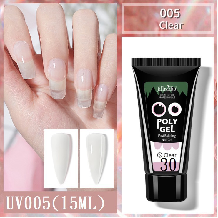 พร้อมส่ง！！ CHARZIEGpoly gelต่อเล็บ30Ml แบบเดี่ยว และ แบบจัดเซ็ต โพลี่ ...