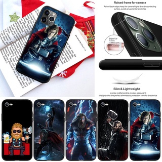 เคสโทรศัพท์มือถือ ลาย Thor Marvel สําหรับ iPhone 5 5S 6 6S 7 8 11 Pro Max Plus SE XR IJ131