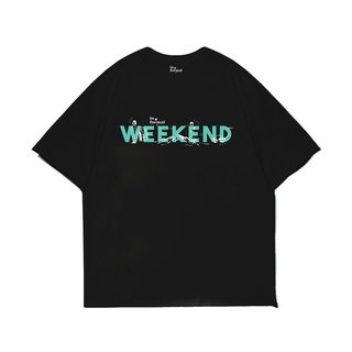 เสื้อยืด Oversize sleeve unisex "weekend"S-5XL