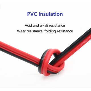 5/10Meter RVB Red Black Wire 2Pin Electrical Wire 0.3mm² /0.5mm² /0 ...