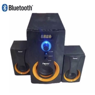 SUBWOOFER ลำโพงซัพวูฟเฟอร์ บลูทูธ 2.1 USB/FM/Bluetooth รุ่น Fanny BT-1