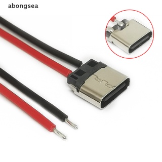 [abongsea] สายเคเบิลเชื่อมต่อ USB Type-C 2P ตัวเมีย สําหรับชาร์จโทรศัพท์มือถือ 5 ชิ้น