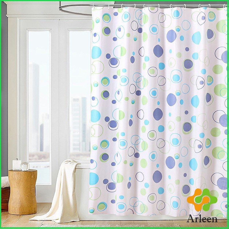 arleen-ม่านกั้นห้องน้ำ-ม่านกันน้ำ-ม่านพลาสติก-shower-curtain