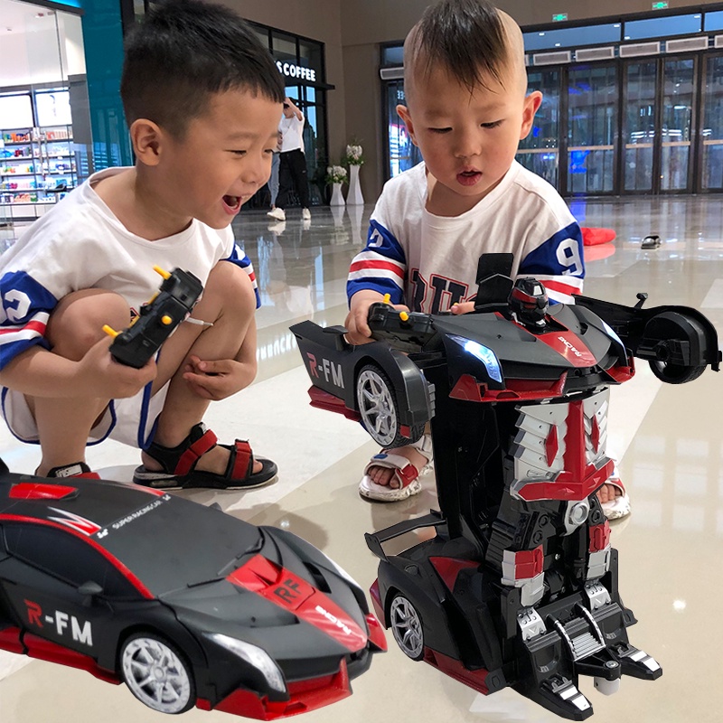 รถบังคับเด็กเท่ๆขนาดใหญ่พิเศษของเล่นหุ่นยนต์-รถหุ่นแปลงร่าง-รถแปลงร่างหนยน-หุ่นยนต์แปลงร่างหุ่นยนต์รถเด็ก-ของเล่นหุนยนต์