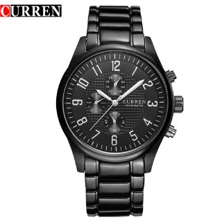 CURREN Classic Fashion Quartz Men Watches Full Steel Sports Wrist Watch Waterproof Male Clock Masculino Hombre