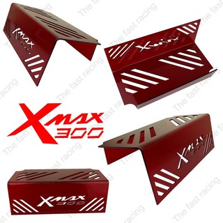 สุดคุ้ม!! ครอบกรองสด X-max300สำหรับรถจักรยานยนต์ Xmax300 แดงใสลายXmax300 hot