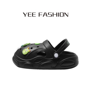 YEE Fashion Yee Fashion รองเท้าแตะชาย ชาย เท่ๆ  แตะ รองเท้าแตะยางนิ่มแบบสวมรัดส้น หัวโต กลางแจ้ง ชายหาด ทันสมัย Chic Stylish พิเศษ FS979534 37Z230910