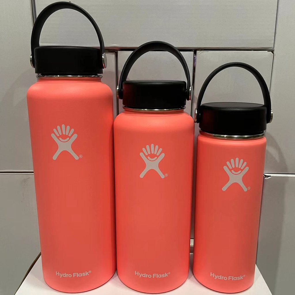 Pink Neon Orange Hydro Flask Hydro Flask Micro NEON PINK とNEON