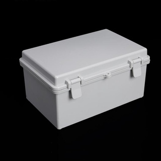 1pc Hinged Waterproof Wires Junction Box Plastic ABS Distribution Box Electrical Box Empty IP65