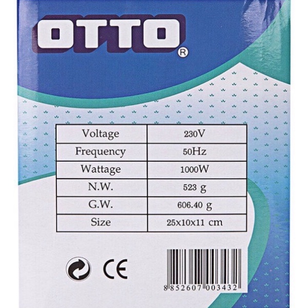 เตารีด-otto-รุ่น-ei-601-เตารีดไฟฟ้า-เตารีดเคลือบ-non-stick