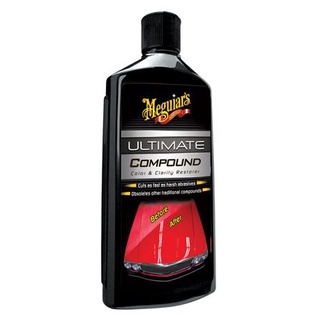 Dee-Double ยาขัดลบรอยขนแมว MEGUIARS ULTIMATE COMPOUND 450 มล.น้ำยาดูแลรถ น้ำยาเคลือบรถ น้ำยาเคลือบเงา น้ำยาเคลือบสีรถ