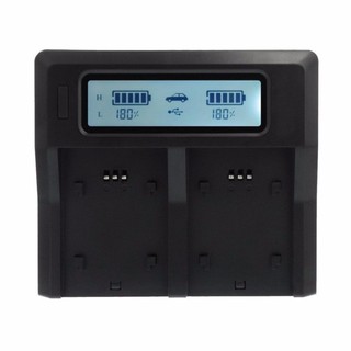 Dual Digital BatteryLCD CHARGER Canon NB-2L
