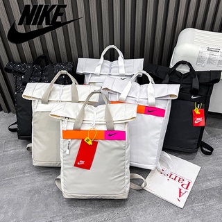 กระเป๋าเป้ Nike สำหรับกระเป๋าถือผู้ชายและผู้หญิง กระเป๋าเป้กีฬาแฟชั่น