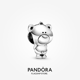 Pandora จี้หมี ของขวัญวันเกิด สําหรับสุภาพสตรี p825 DIY